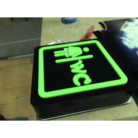 WC Led Işıklı Tabelalar